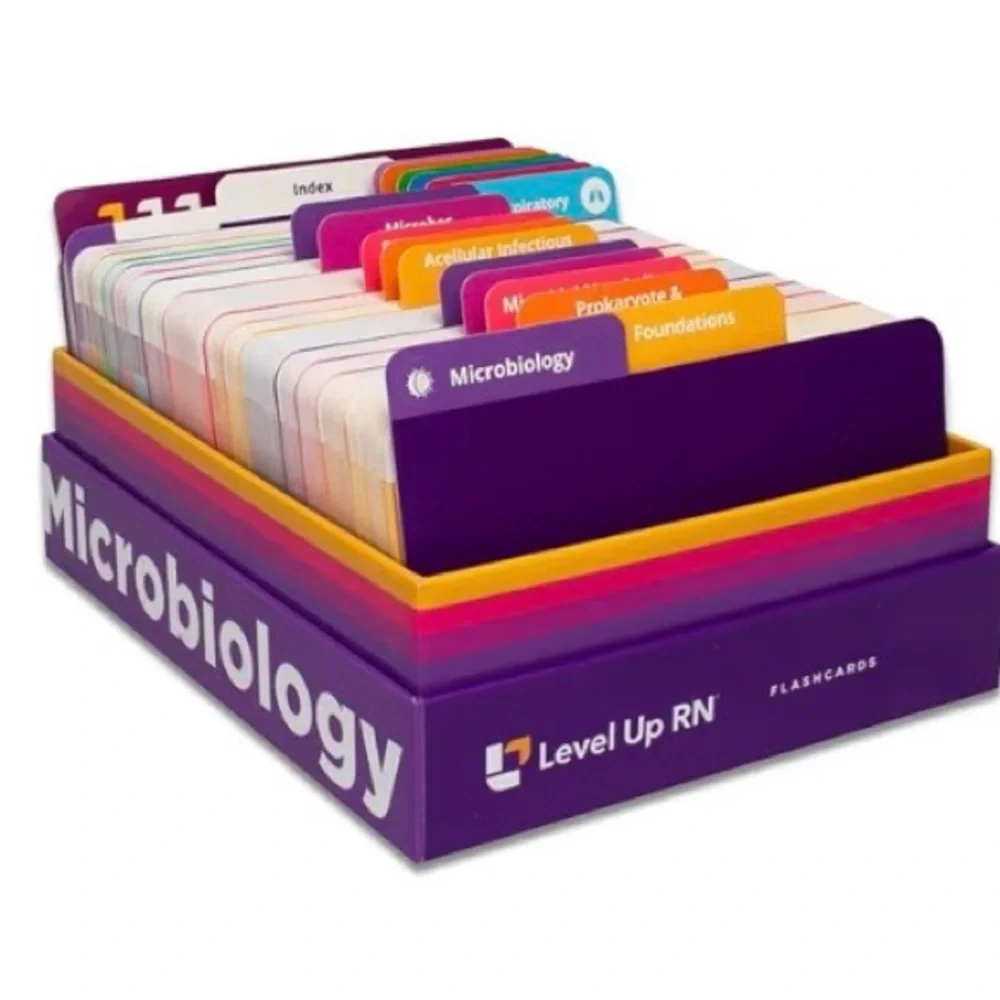 Level Up RN Microbiology Flashcards - Picture 1 of 3